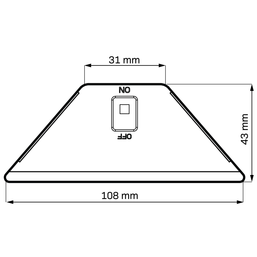 Соларно LED осветително тяло ELI LED/4,5W/3,7V 500 mAh IP44 черно