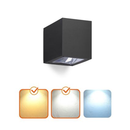 Соларно стенно LED осветително тяло QUERK LED/1,2V 3000/4000K IP54 800 mAh