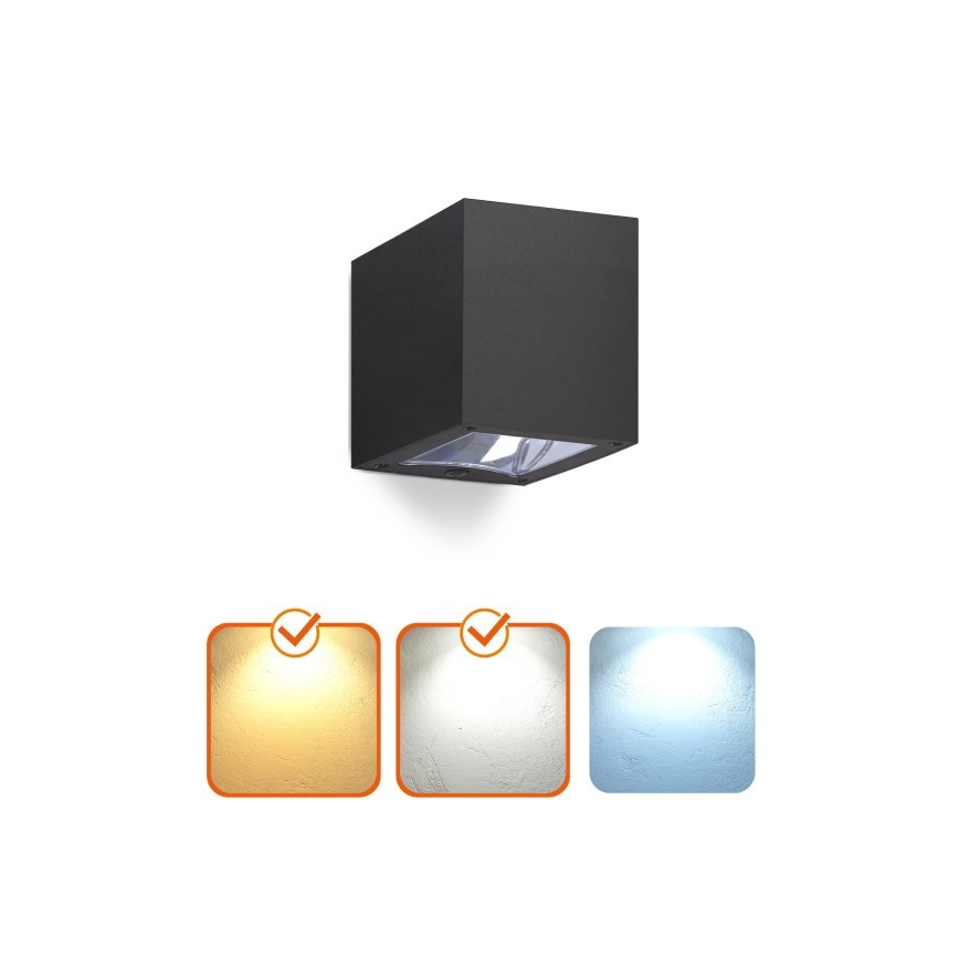 Соларно стенно LED осветително тяло QUERK LED/1,2V 3000/4000K IP54 800 mAh