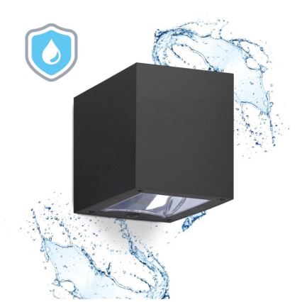 Соларно стенно LED осветително тяло QUERK LED/1,2V 3000/4000K IP54 800 mAh