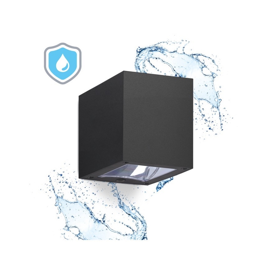 Соларно стенно LED осветително тяло QUERK LED/1,2V 3000/4000K IP54 800 mAh