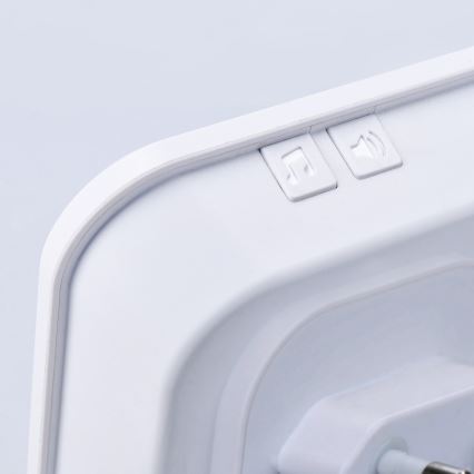 Аларма 230V с безжичен сензор за движение 3xAAA/5V бяла