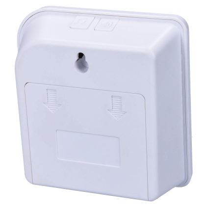 Аларма 230V с безжичен сензор за движение 3xAAA/5V бяла