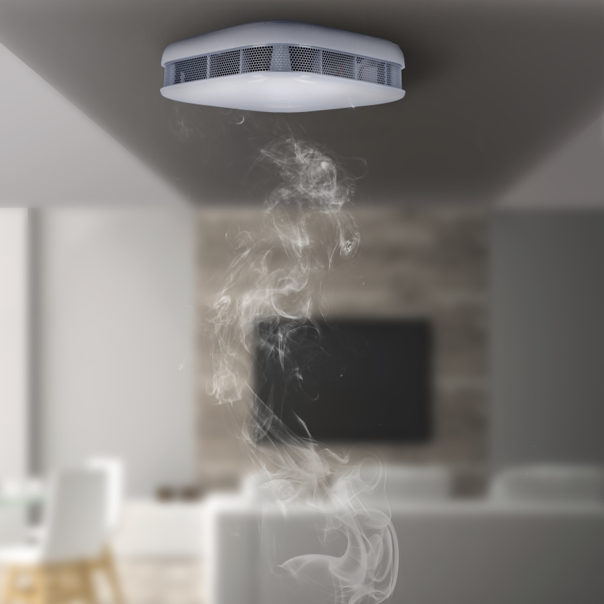 Детектор за дим с аларма 85dB 3V Wi-Fi