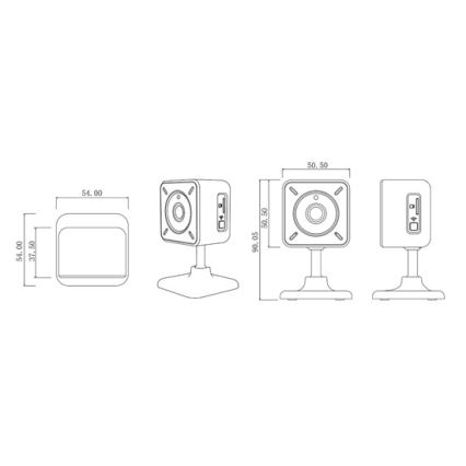 Домашна камера със сензор 5V/FULL HD Wi-Fi Tuya