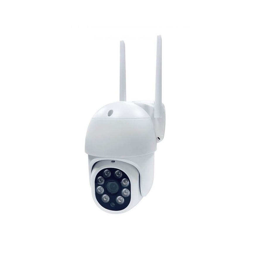 Екстериорна въртяща смарт IP камера 5V/FULL HD 1080p IP66 Wi-Fi Tuya