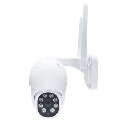 Екстериорна въртяща смарт IP камера 5V/FULL HD 1080p IP66 Wi-Fi Tuya