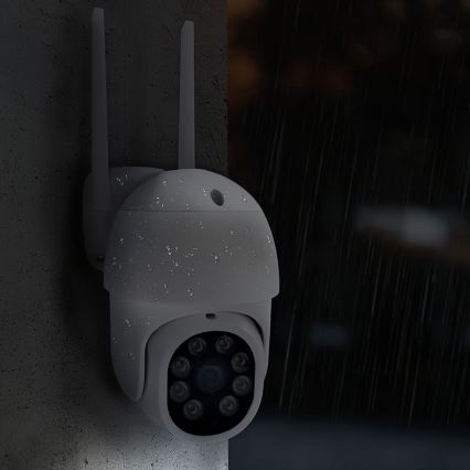 Външна камера със сензор, IP65, Wi‑Fi Tuya