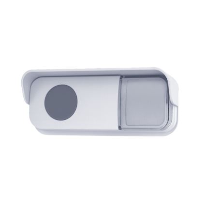 Безжичен звънец на батерии 3V/3xAA IP44 бял