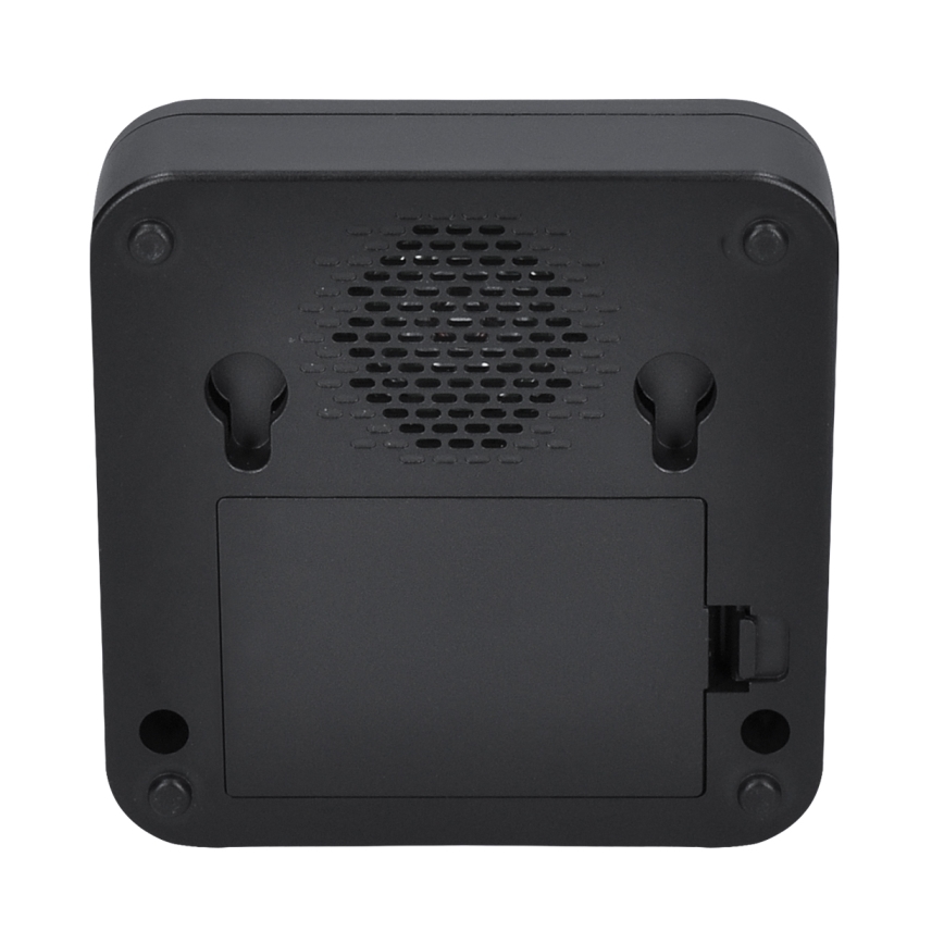 Безжичен звънец на батерии 3V/3xAAA IP56 черен