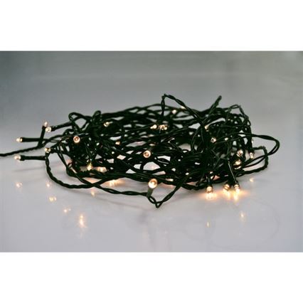 LED Екстериорни Коледни лампички 400xLED/8 функции 25м IP44 топло бели