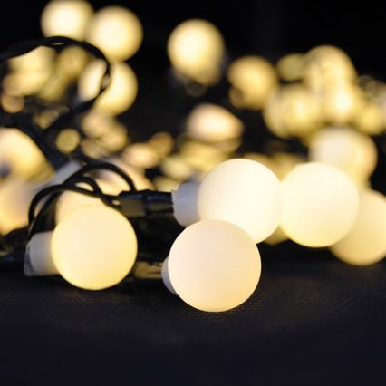 LED RGB димируема външна гирлянда 200xLED/8 функции 25m IP44 + дистанционно управление