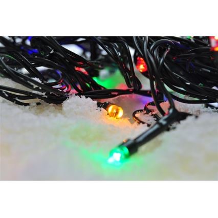 LED Екстериорни Коледни лампички 100xLED/8 функции IP44 13 м многоцветен
