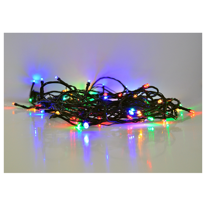 LED Екстериорни Коледни лампички 200xLED/8 функции IP44 25 м многоцветен