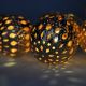 LED Декоративни топки 10xLED/2xAA 1м топло бяло
