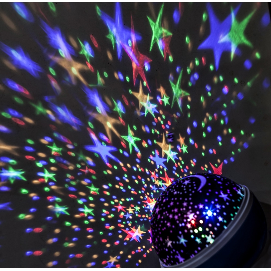 LED Коледна projektor USB 4xAAA