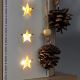 LED Коледна декорация 10xLED/2xAA елха