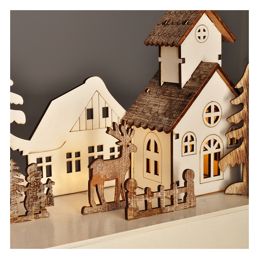 LED Коледна декорация LED/2xAA топло бяло