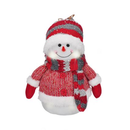 LED Коледна декорация LED/3xAA снежен човек