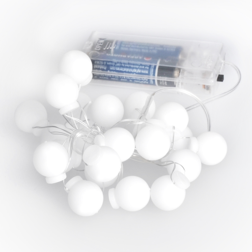 LED Коледни лампички 20xLED/2xAA 2,3 м многоцветен