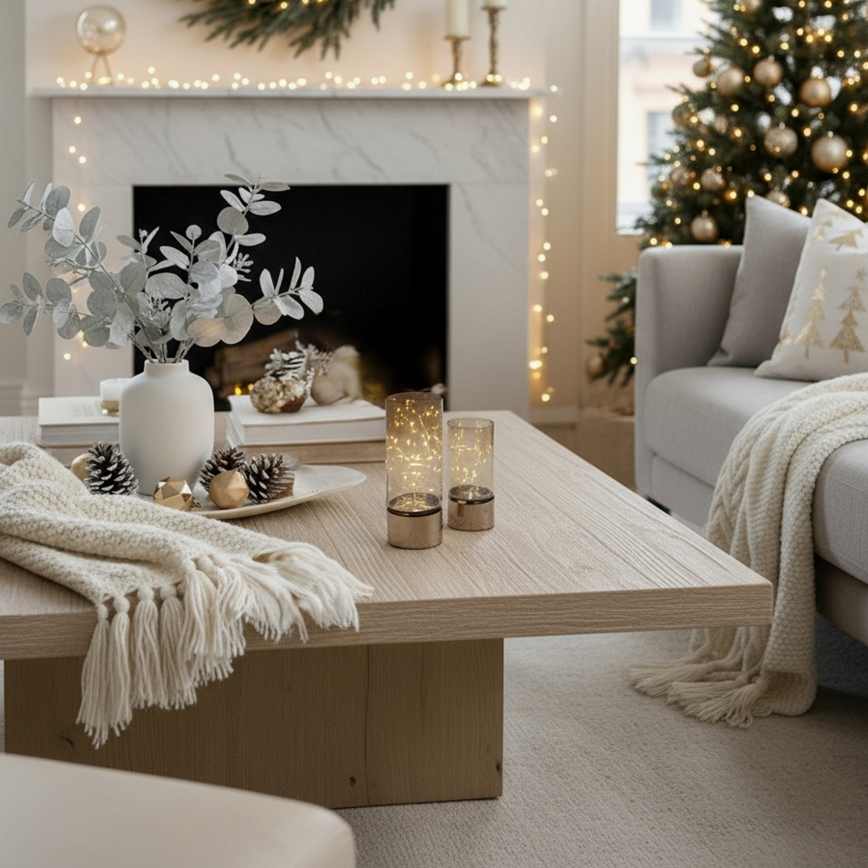 Комплект 2x LED коледни лампички 20xLED+10xLED/2xAA+3xAA топла бяла