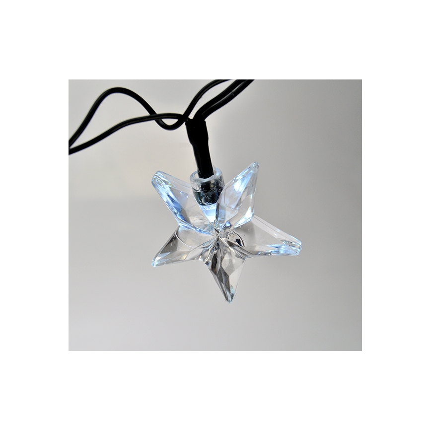 LED Коледни лампички 20xLED 6м студено бели