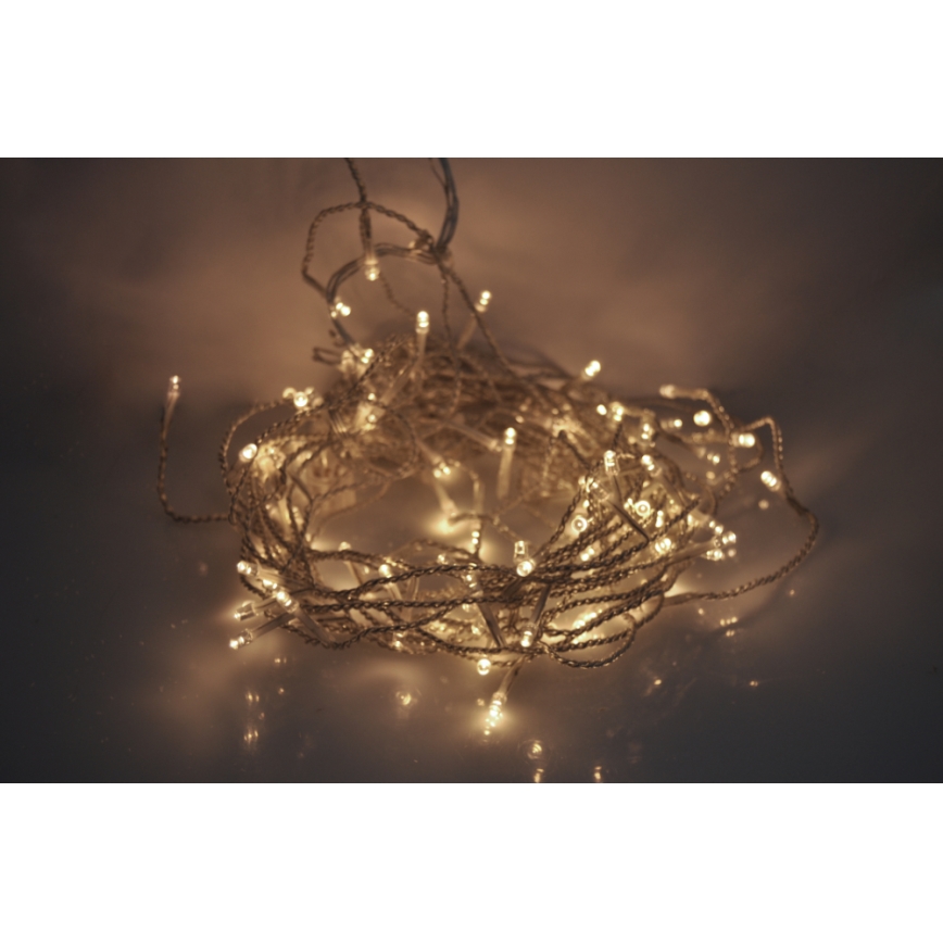 LED Екстериорна коледна светлинна завеса 120xLED/230V 3 м IP44
