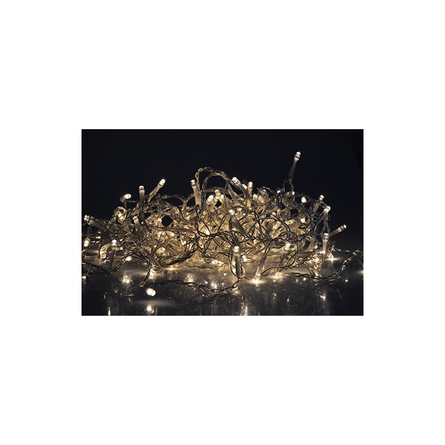 LED Екстериорна коледна светлинна завеса 120xLED/230V 3 м IP44