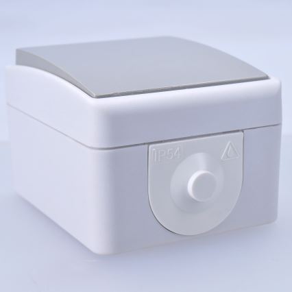 Еднополюсен превключвател за влажна среда IP54