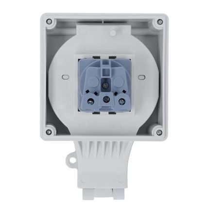 Водоустойчива розетка за влажни помещения 230V/16A IP66