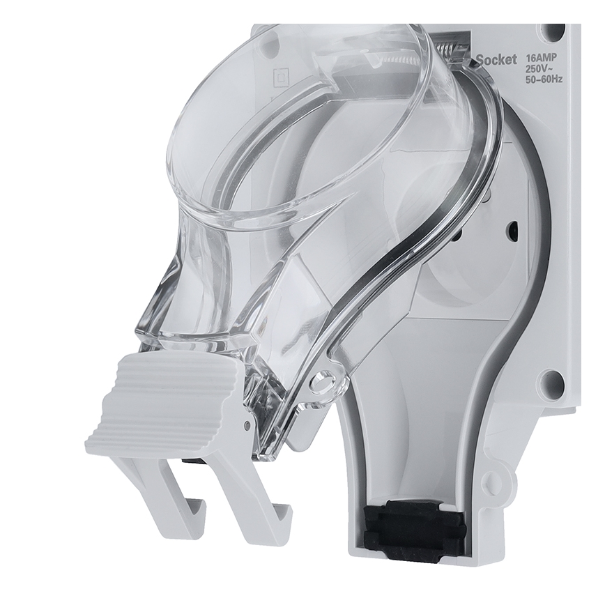 Розетка за влажна среда с превключвател 230V/16A IP66