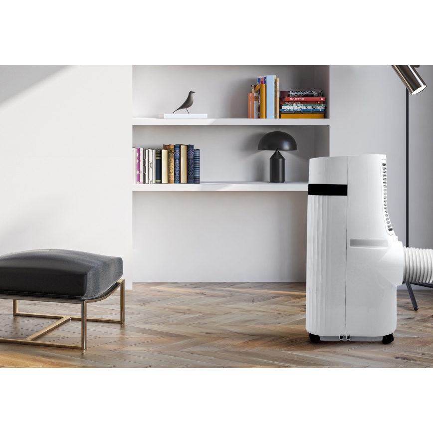 Умен мобилен климатик 1340W/230V 12000BTU Wi-Fi Tuya + дистанционно управление