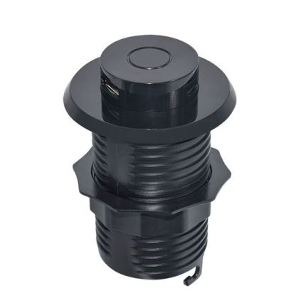 Вграден USB зарядно устройство USB A+C черен