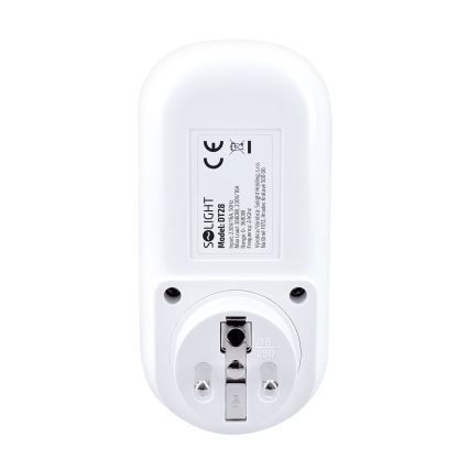 Смарт контакт с електромер 230V Wi-Fi Tuya