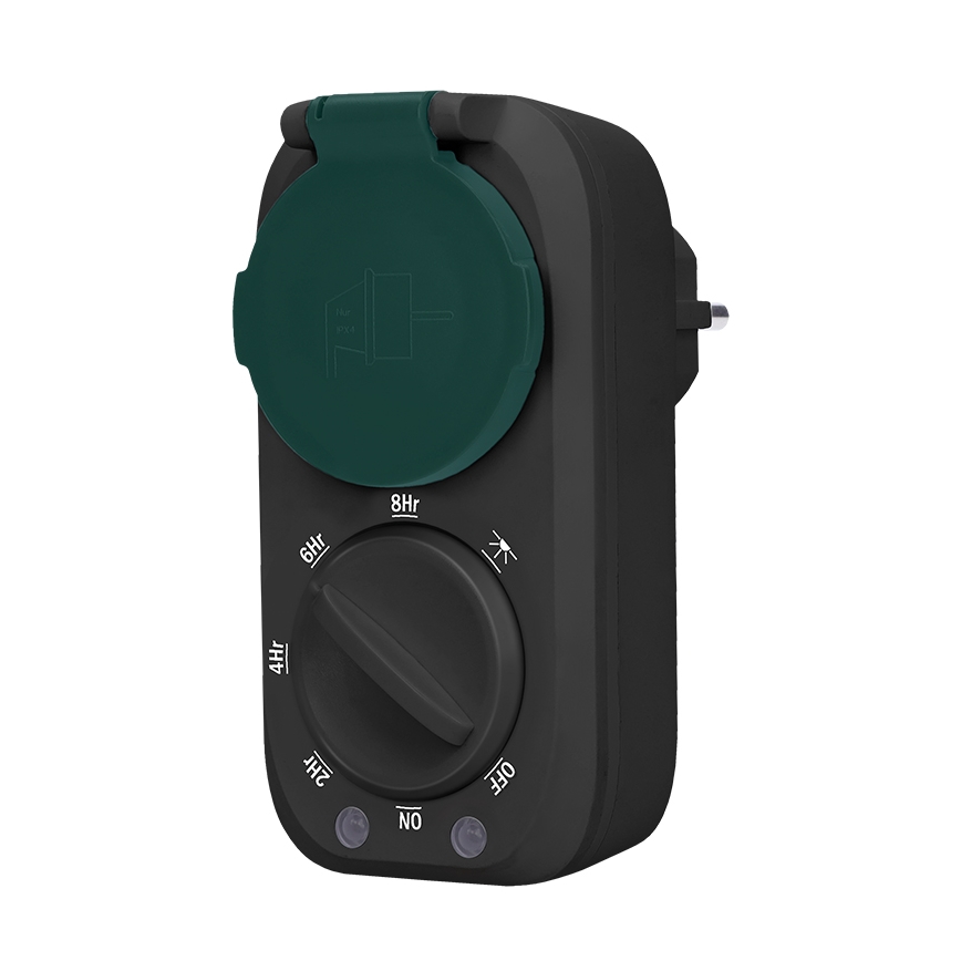 Таймер със сензор за здрач 3600W/230V IP44