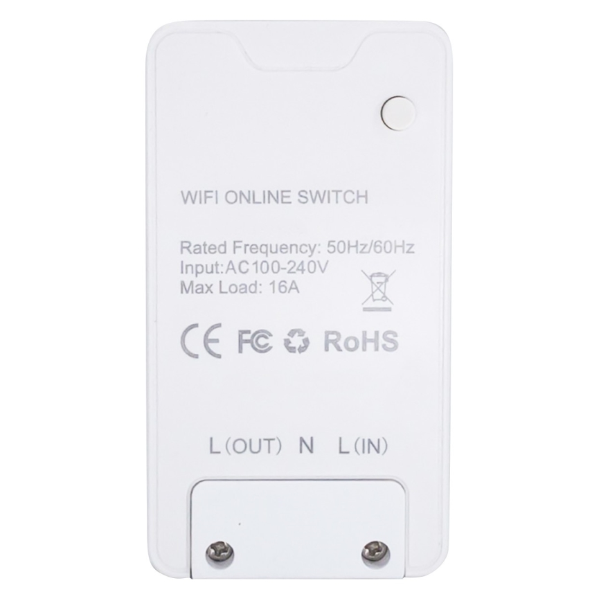 Превключващ модул 230V/16A Wi-Fi Tuya