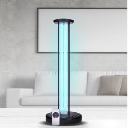 Бактерицидна лампа за дезинфекция UVC/38W/230V + дистанционно управление