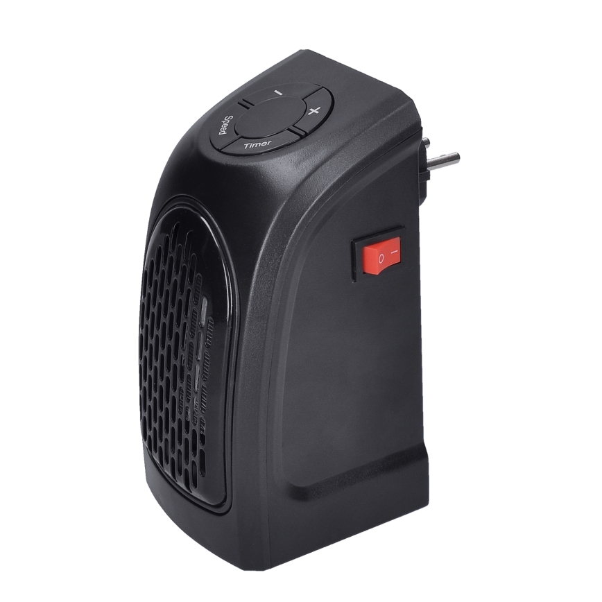 Мини контакт вентилатор с керамичен подгряващ елемент 350W/230V