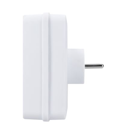 Разклонител с 4 гнезда 10A, бял