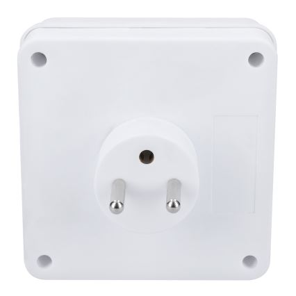 Контактен разклонител 4x 10A бял