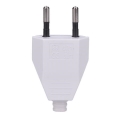 Solight P60 - Прав плосък щепсел 230V / 2.5A