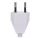 Solight P60 - Прав плосък щепсел 230V / 2.5A