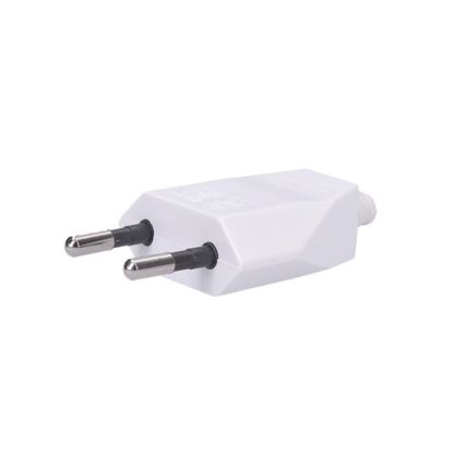 Solight P60 - Прав плосък щепсел 230V / 2.5A