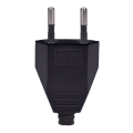 Solight P60B - Прав плосък щепсел 230V / 2.5A