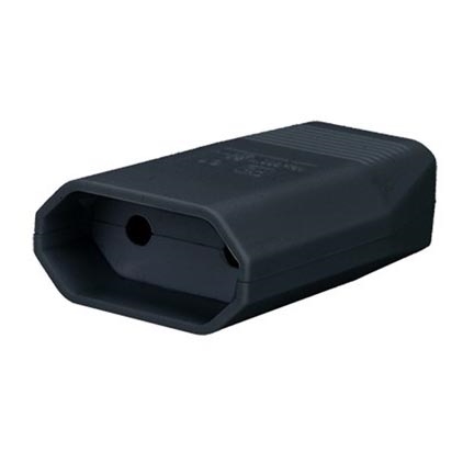 Solight P61B - Прав плосък щепсел 230V / 2.5A