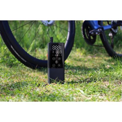 Дигитален джобен компресор 2000 mAh 5V черен