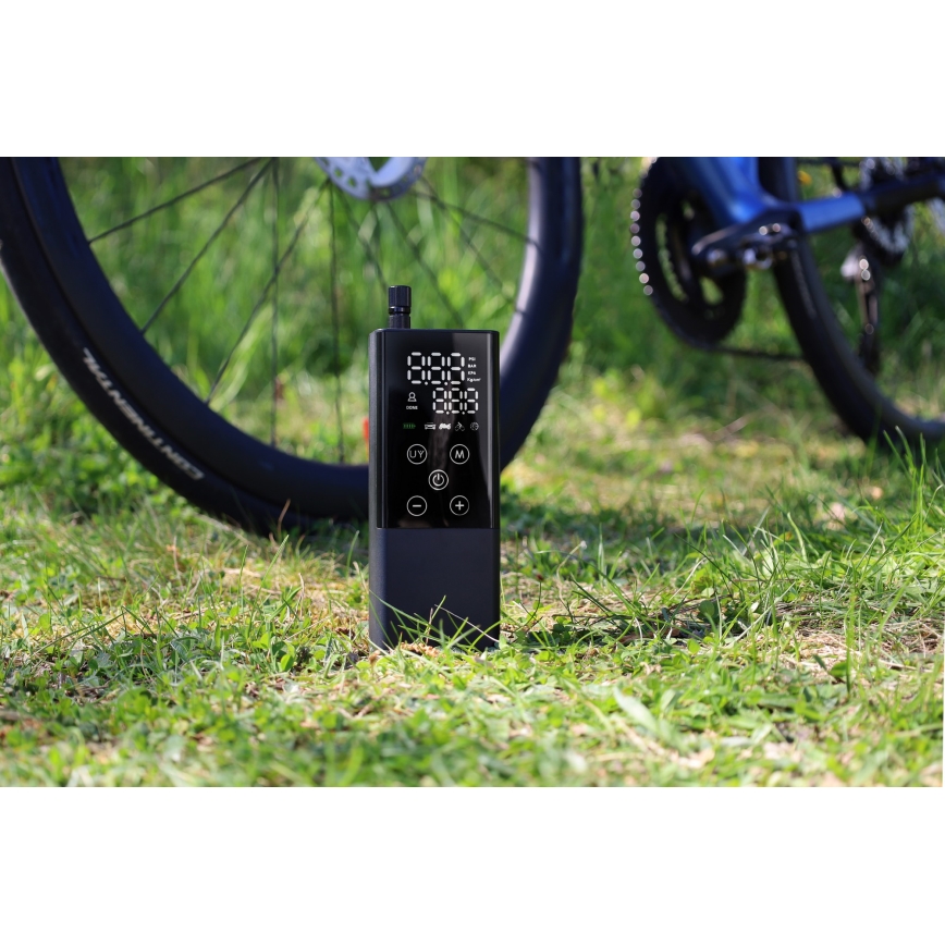 Дигитален джобен компресор 2000 mAh 5V черен