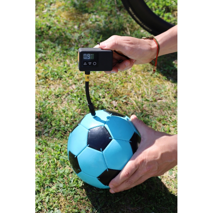 Дигитален джобен компресор 2000 mAh 5V черен