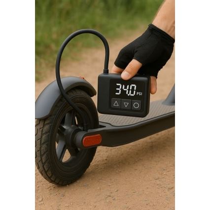 Дигитален джобен компресор 500 mAh 5V черен