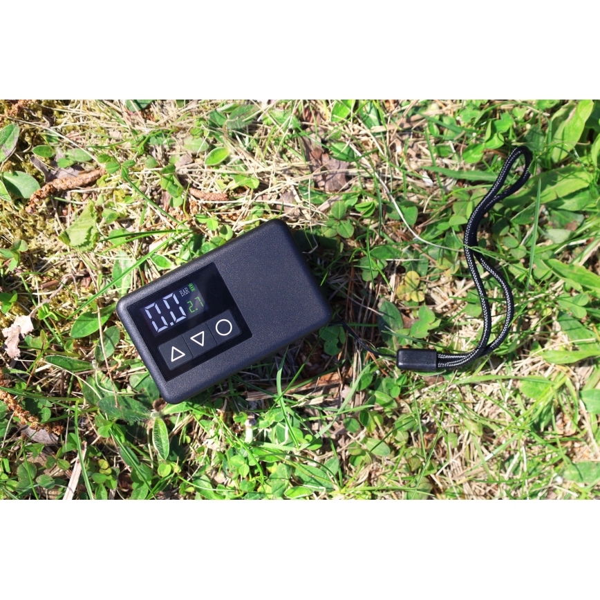 Дигитален джобен компресор 500 mAh 5V черен